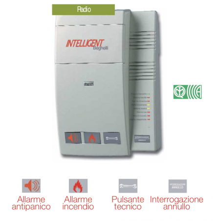 Centrale Antifurto Intelligent Beghelli 3511