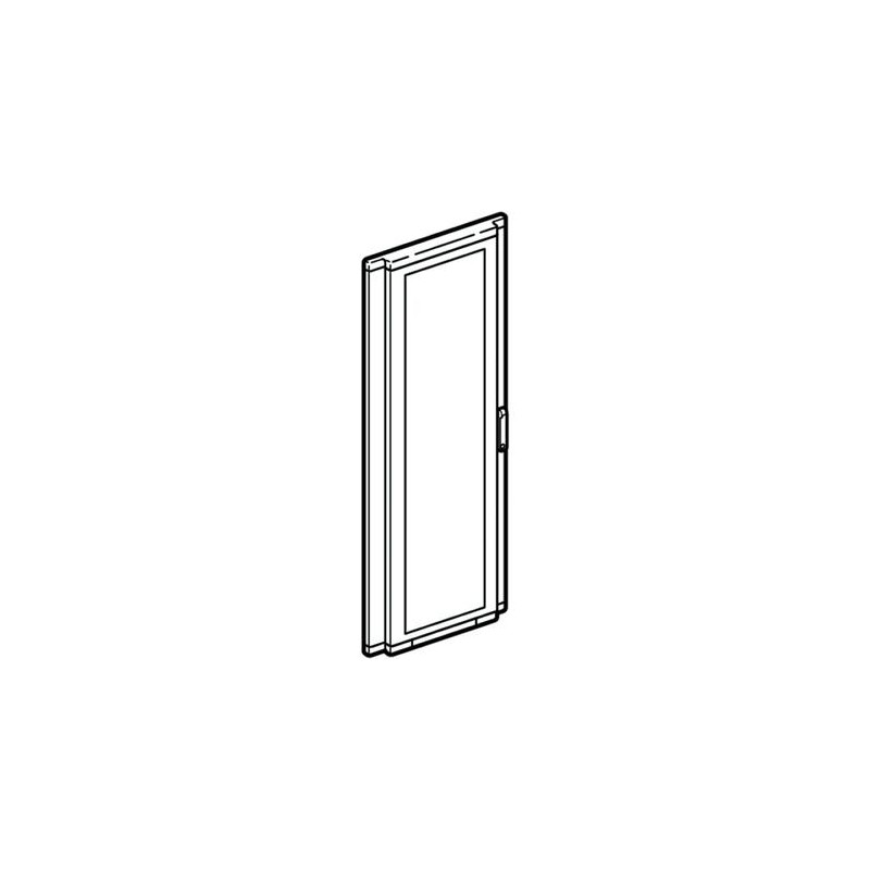 LDX - Porta bombata in vetro per armadi 60 x 180 Bticino 93690VB