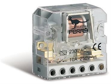 Relè Relay 230V 230Vca Passo Passo ad Impulsi a 2 Contatti 230Vac