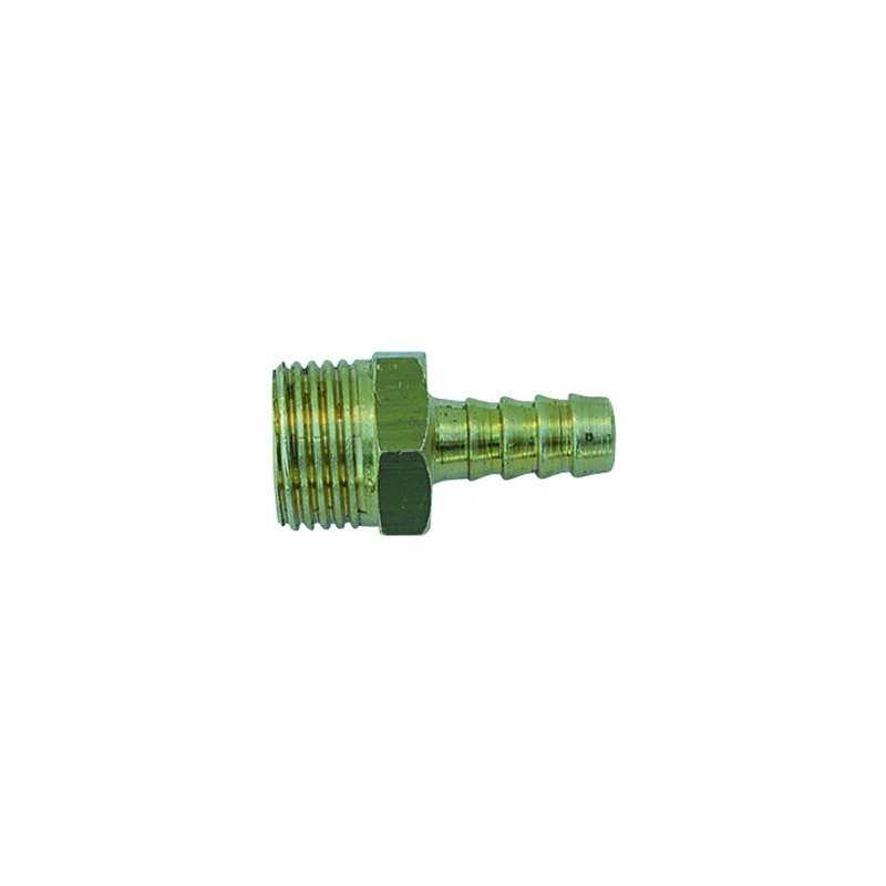 Raccordo portagomma semplice per gas con attacco M 1/2" 423-804-G