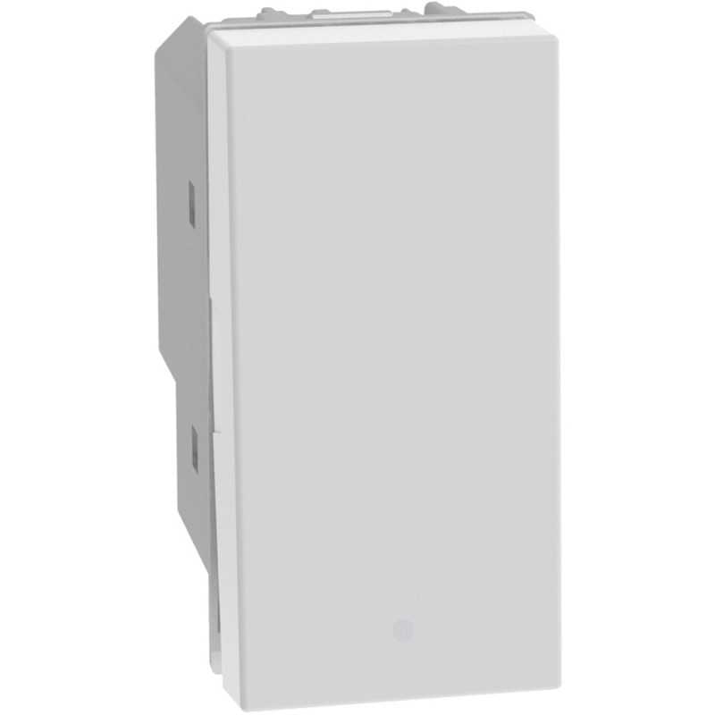 Invertitore Unipolare 10A 1 modulo Bianco serie MatixGo BTicino JW4004