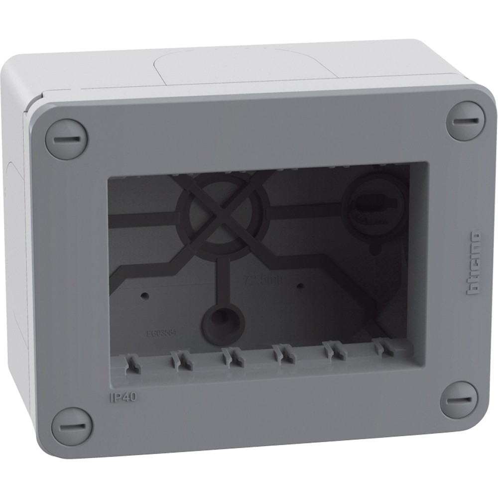 Placca stagna Bticino Matix Idrobox IP55 3 moduli