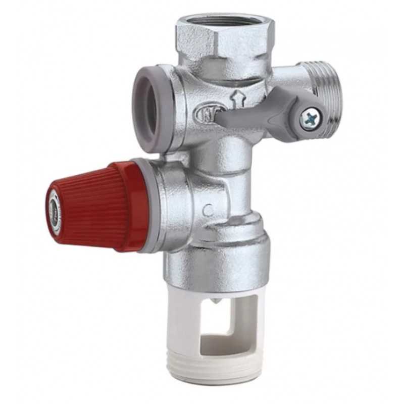 Gruppo di sicurezza idraulico con attacco 3/4" Ariston 877085