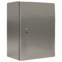 Cassetta da parete in acciaio inox 800x1200x300mm IP66 con serratura E COR ETA EC081230X