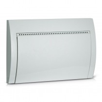 Coperchio con portello cieco 12 moduli DIN IP40 bianco Ave 53T12CO