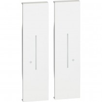 Cover illuminabile per luci wireless 1+1 BTicino Living Now Bianca KW36M2