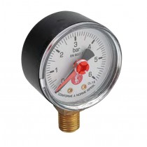 Manometro per misurazione della pressione attacco 3/8" Giacomini R225IY010