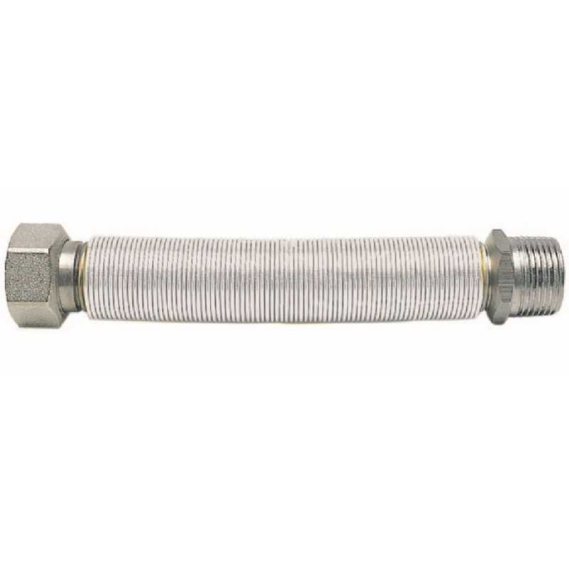 Giunto in INOX per acqua estensibile da 220 a 420mm 1" Maschio e femmina FERRARI 071333