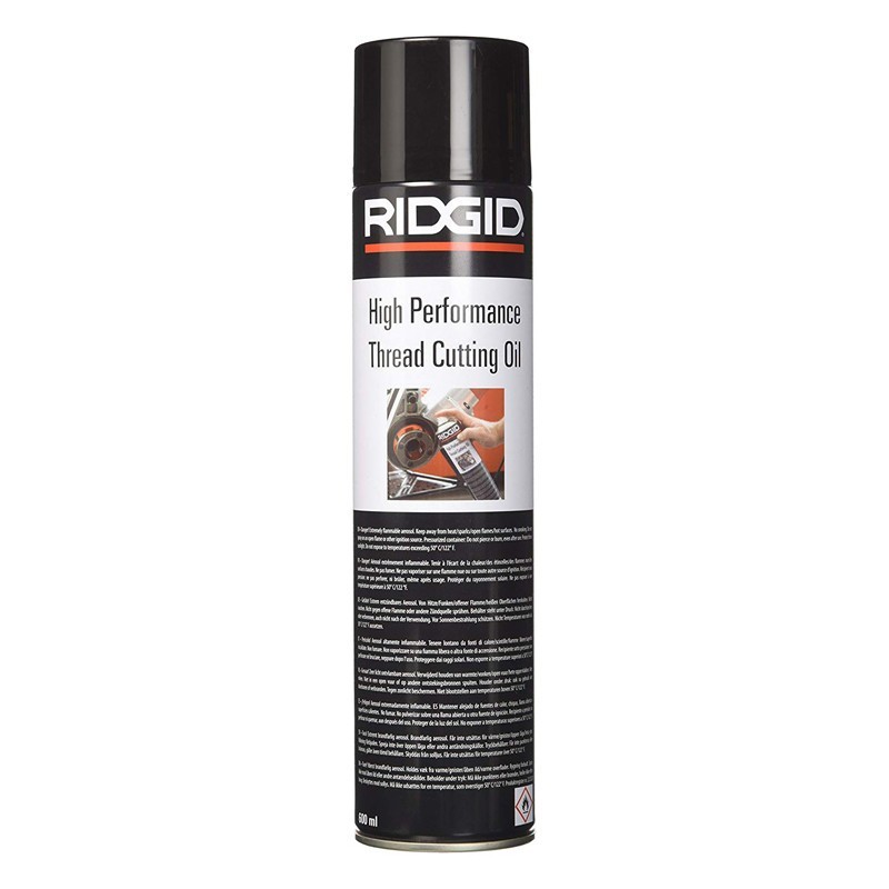 Olio da taglio per filettatura su acciaio e acciaio inox 600ml Ridgid 15681