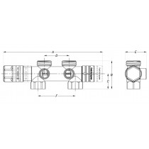 Riferimento dimensioni KT100