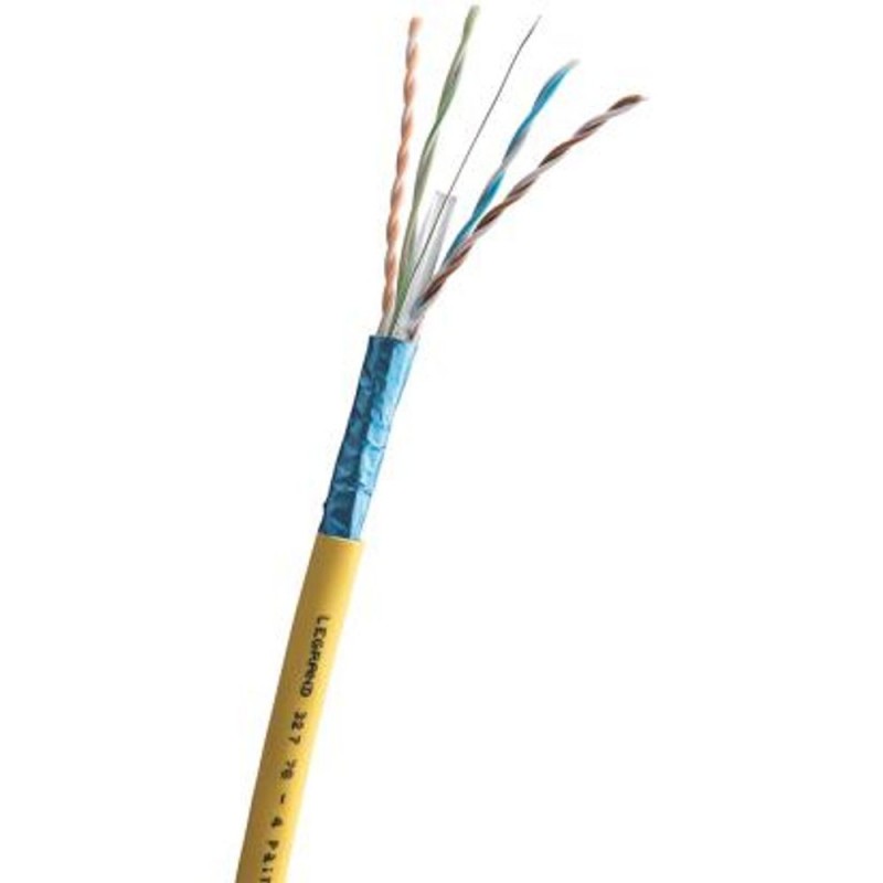 Cavo schermato U/UTP categoria 6 23AWG in rame Legrand 032828