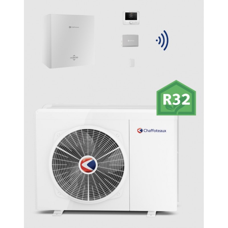 Sistema Caldaia e Pompa di calore Mira Advance Hybrid Link R32 25/80 Chaffoteaux 3314328