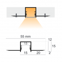 Riferimento dimensioni Ledco PR223