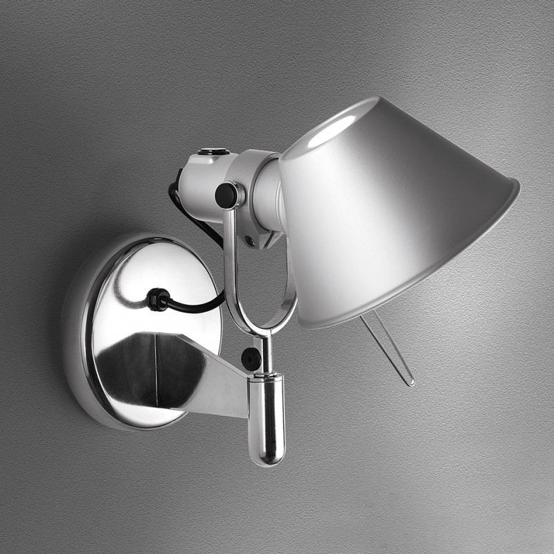 Faretto Tolomeo con interruttore ON/OFF 10.5W in alluminio Artemide A029250