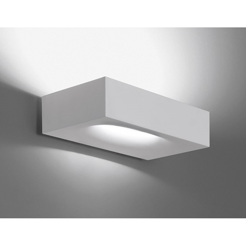 Applique Bianca in alluminio da parete 27W LED 3000K Melete Wall ARTEMIDE 1633010A