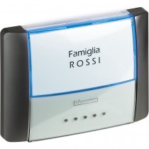 Pulsante targa 10A 250Vac retroilluminato Idrobox Plus BTicino 26108L