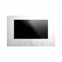 Monitor interno LCD Touch screen da 7" 2 fili Bianco AVE VI2F-PIT7B