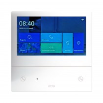 Monitor interno LCD Touch screen da 7" 2 fili Bianco AVE VI2F-PIT7WF