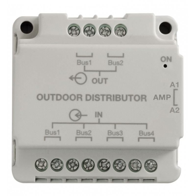 Modulo distribuzione segnale fino a 3 posti esterni 2 fili AVE VI2F-PEDIST