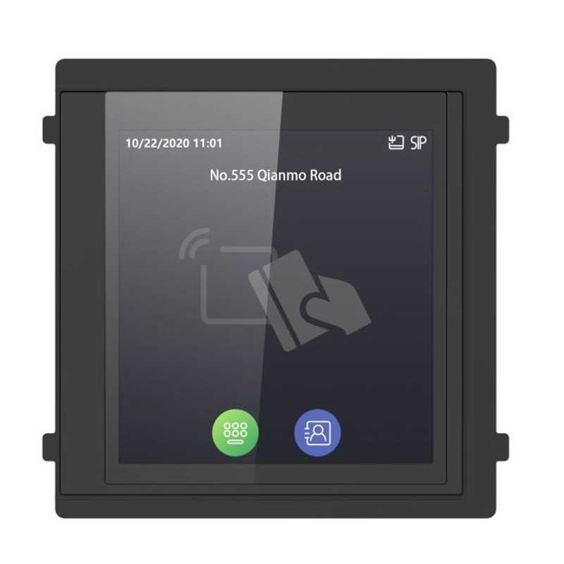 Modulo touch con display 4" e lettore card M1 per posti esterni DS-KD-TDM HIKVISION 305302659