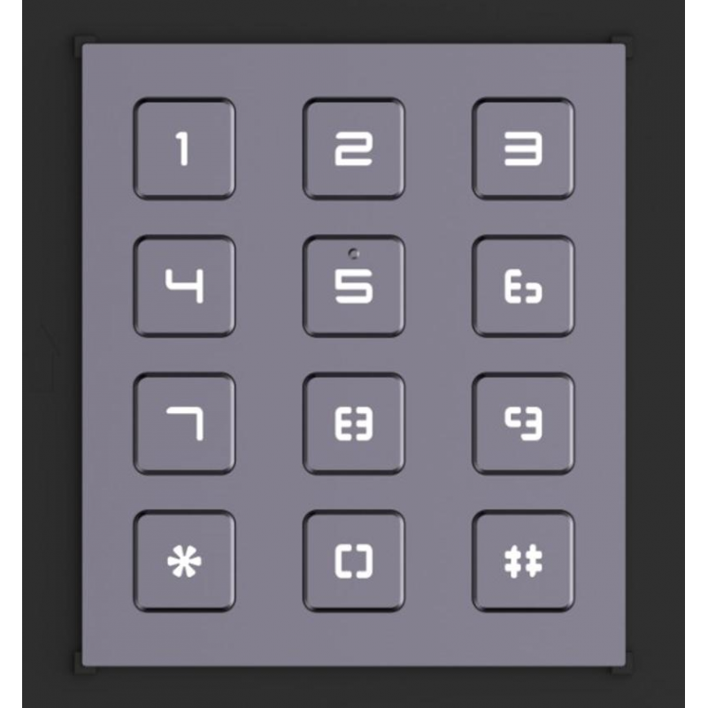 Modulo tastiera per postazione esterna IP65 Hikvision DS-KD-KP