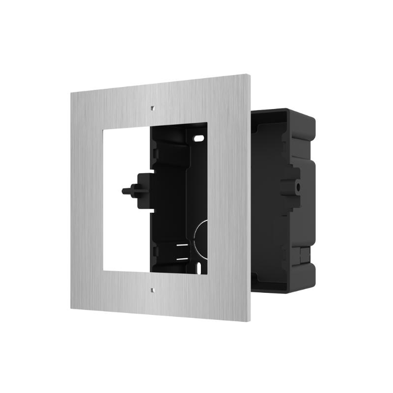 Cornice da incasso per videocitofoni 1 modulo Hikvision DS-KD-ACF1