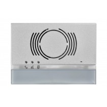 Frontale per posto esterno audio senza pulsanti Alpha Grigio Urmet 1168/130G