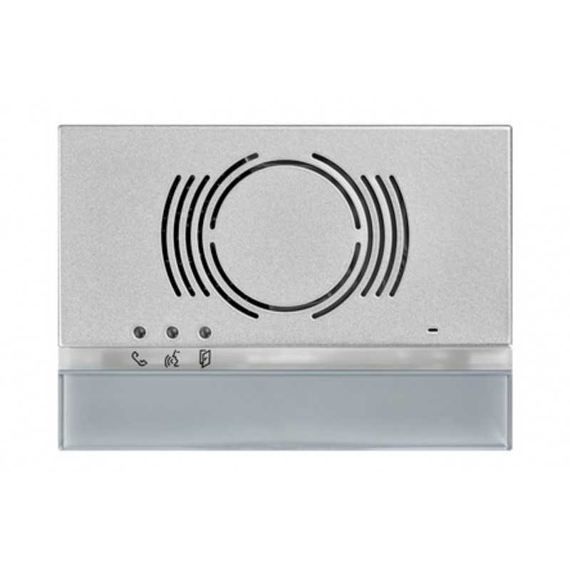 Frontale per posto esterno audio senza pulsanti Alpha Grigio Urmet 1168/130G