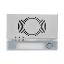 Frontale per posto esterno audio con 1 pulsante Alpha Grigio Urmet 1168/131G