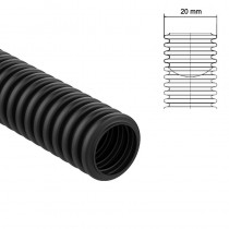Tubo corrugato senza tirafilo diametro 20mm 100 metri Tubifor TF01020NS100