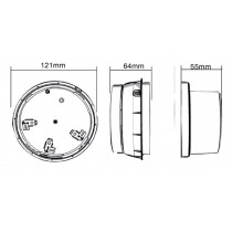 Riferimento dimensioni Base con sirena