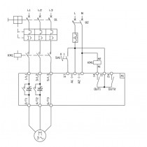 Schema elettrico soft starter