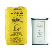 Fusilli ed olio in omaggio