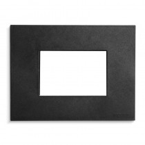 Placca 3 moduli Blackboard effetto satinato serie Pixia Master 14PX203