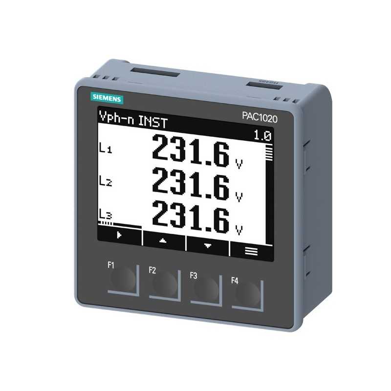 Modulo di controllo potenza Sentron PAC1020 230V Siemens 7KM10200BA011DA0