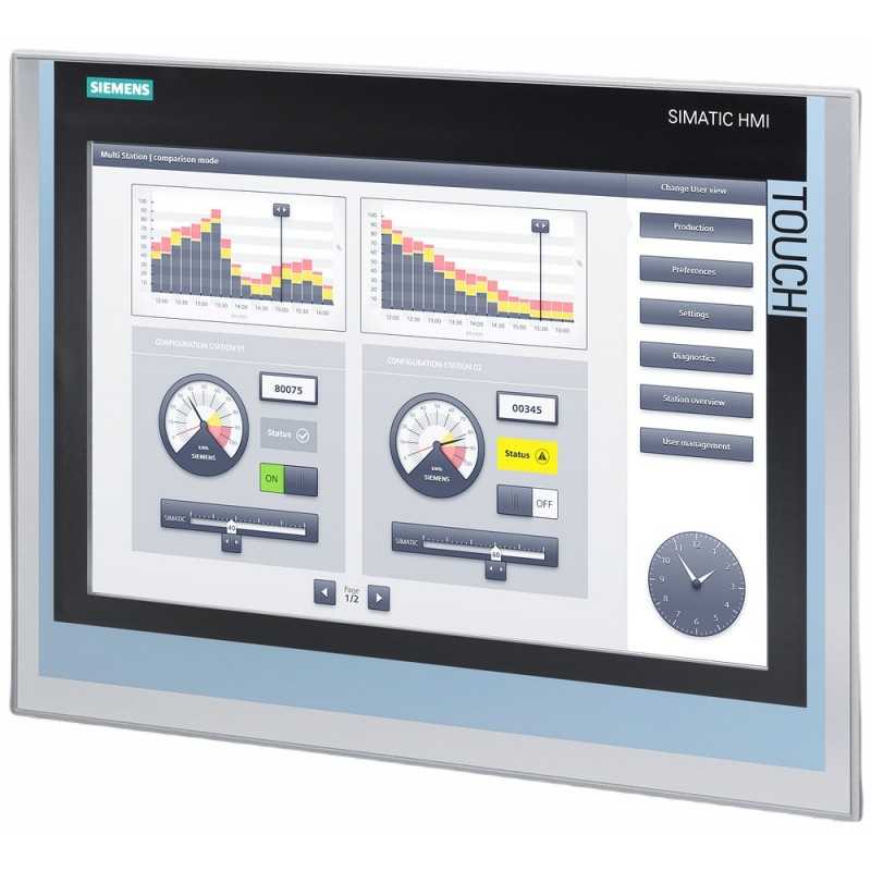 SIMATIC HMI TP1500 Comfort Panel TFT da 15" Siemens 6AV21240QC020AX1