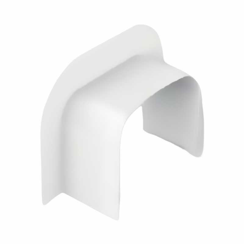 Passaggio a muro per canaline 90x65mm Bianco Arnocanali NKP6590.3