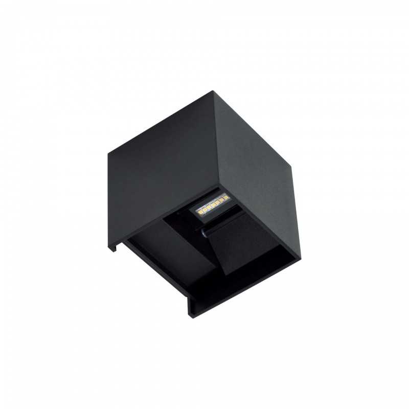 Applique LED LEK per esterno luce fredda 4000K Nero Beneito Faure 3986