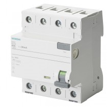 Interruttore differenziale a 4 poli Tipo A 400V 40A 300mA Siemens 5SV36448