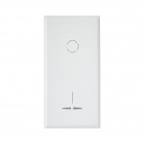 Interruttore bipolare 16A illuminabile S44 Bianco Ave Whitek 446010