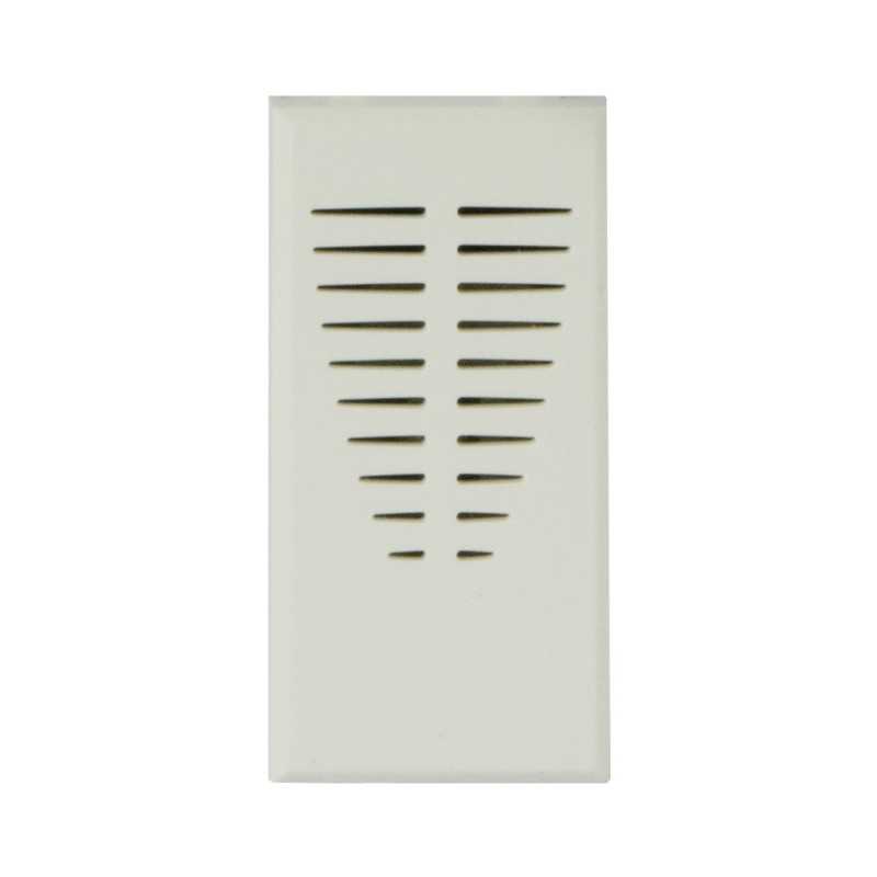 Ronzatore 1 modulo 230Vac Bianco S44 serie Ave Whitek 446031