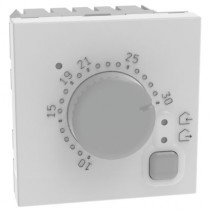 Termostato ambiente 230Vac 2A 2 moduli MatixGo Bianco BTicino JW4441