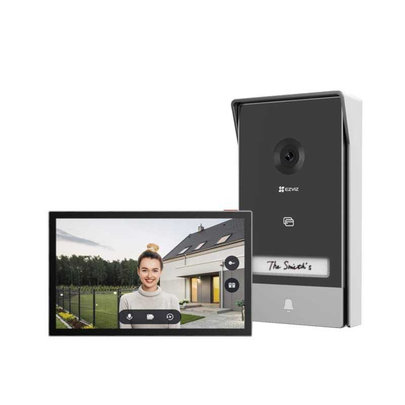 Videocitofono smart connesso 2 fili con schermo HP7 2K Ezviz 318500185